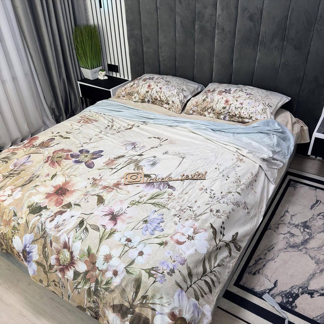 Велюрова постільна білизна тепла, фото 1