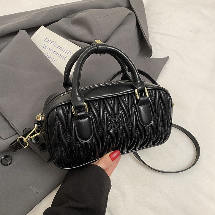 Жіноча сумка 28612 крос-боді чорна, фото 1