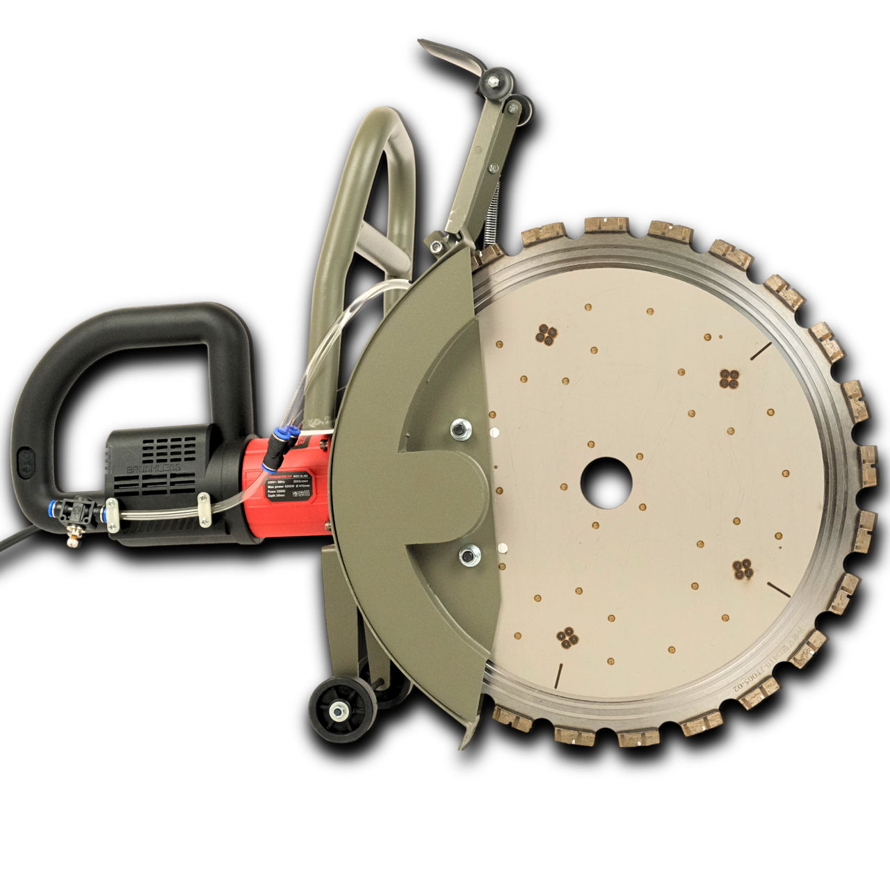 Кільцева пила Profter Р-411 для бетонних робіт 3.2кВт. 30см (для сухого і вологого різання), фото 1