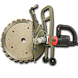 Кільцева пила Profter Р-411 для бетонних робіт 3.2кВт. 30см (для сухого і вологого різання), фото 2