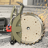 Кільцева пила Profter Р-411 для бетонних робіт 3.2кВт. 30см (для сухого і вологого різання), фото 9