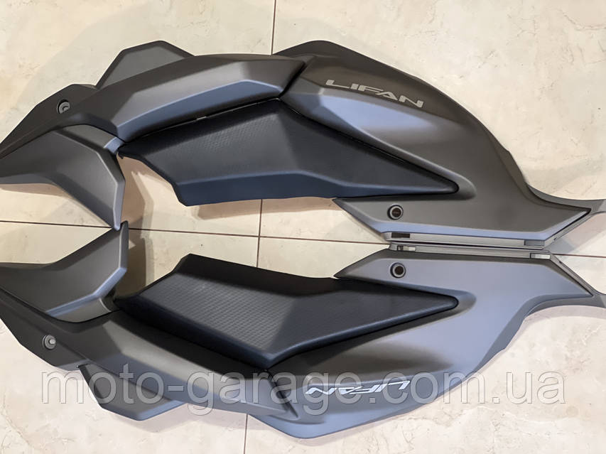 Пластик бака Lifan KPT 4V, LF200-10LV,Серый, Полный комплект