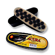 Губка пропитка для взуття Акура ACURA чорна овал, фото 2