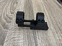 Моноблок для оптичного прицілу на 22мм (Weaver) під трубу 30мм з виносом