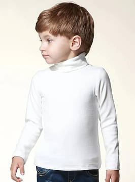 Гольф утеплений для хлопчика білий