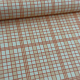 Шпалери вінілові на флізеліновій основі Marburg 54724, помаранчеві з текстурою, для сучасного інтер’єру, фото 4