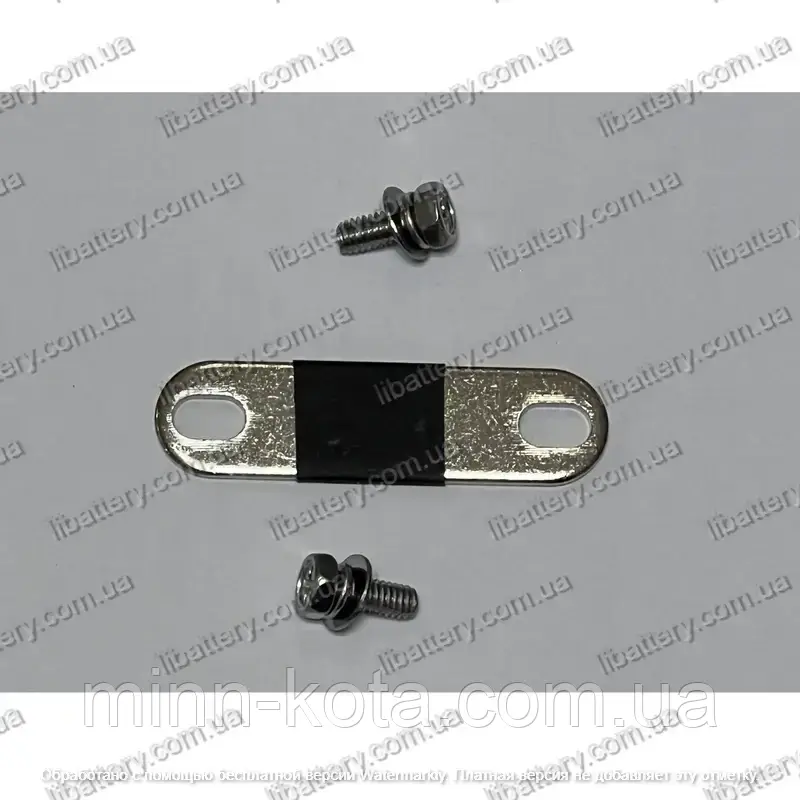 Перемичка шина мідна для EVE 105Ah LiFePO4 комірок з болтиками комплект, фото 1