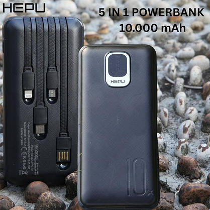 Універсальний Power Bank HEPU HP-965 10000 mAh, фото 4