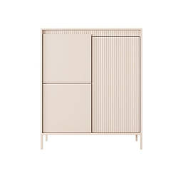 Комод високий Perfect Home Сенсо / Senso 3-дверний 3D Беж (PFH-091106)