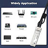 SODOLA 10G SFP+ Twinax DAC кабель 2 м - пасивний мідний кабель прямого підключення для Cisco, Ubiquiti, Mikrotik, Intel, TP-Link,, фото 6