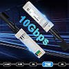 SODOLA 10G SFP+ Twinax DAC кабель 2 м - пасивний мідний кабель прямого підключення для Cisco, Ubiquiti, Mikrotik, Intel, TP-Link,, фото 7