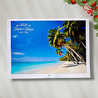 Календар настінний перекидний на 2026 рік Гори Море