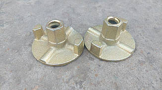 Гайка суцільна лита для опалубки 90 мм