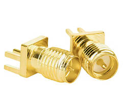 Wi-Fi гнездо SMA female под пайку PCB wifi