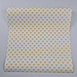 Шпалери вінілові на флізеліні 0.53 × 10.05 м Marburg 54156, біло-жовті — для спальні, кухні, коридору, фото 3