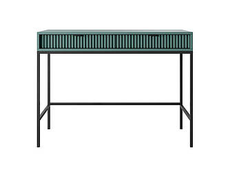 Стіл туалетний Perfect Home Нова / Nova з 2 шухлядами та чорними ніжками T104 Лабрадор (PFH-091505)