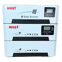 5кВт система зберігання енергії MUST HBP18-5248PRO з інвертором ДБЖ 5,2кВт АКБ LiFePO4 10,2 кВт*год