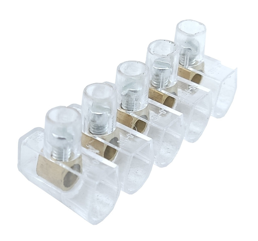 Концевий клемник ККИ 5х1/4 затискач кінцевий гвинтовий