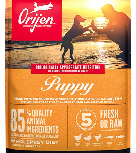 Orijen Puppy 200г корм для щенков мелких и средних пород (мясо 85%)