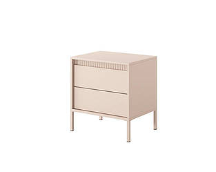 Тумба приліжкова Perfect Home Сенсо / Senso 2S/53 з 2 шухлядами Беж (PFH-092035)