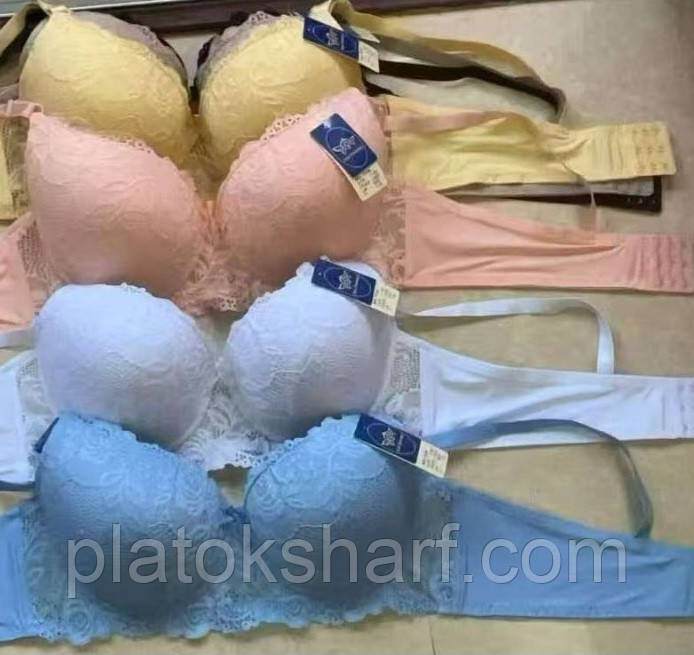 Бюстгальтери На паралоні Чашка Д «Чашка Гіпюр» (7316)