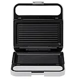 Сендвічниця Adler AD 3070 - 2 в 1, 1100 Вт, антипригарне покриття, форми для сендвічів та гриля, фото 7