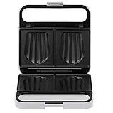 Сендвічниця Adler AD 3070 - 2 в 1, 1100 Вт, антипригарне покриття, форми для сендвічів та гриля, фото 10