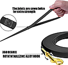 Повідець для собак 3 м помаранчевий, фото 3