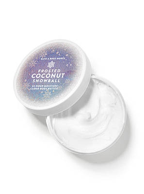 Кремове масло для тіла Bath & Body Works — Frosted Coconut Snowball Cloud Body Butter / 185 г