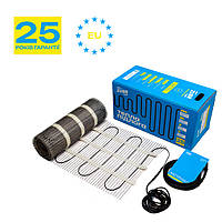 Нагрівальний мат ZUBR DC Mat 160 (1 м2 / 160 Вт) у плитку, тепла підлога електрична Зубр, двожильна