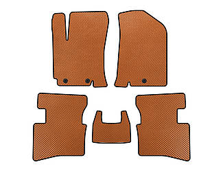 Килимки EVA (SD, Помаранчевий) для Kia Rio 2012-2017 рр