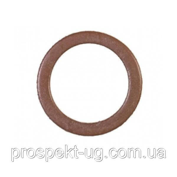 Прокладка Ду25 (1") для ніпеля біметалевих та алюмінієвих радіаторів 33x42х1 біконітова, фото 1
