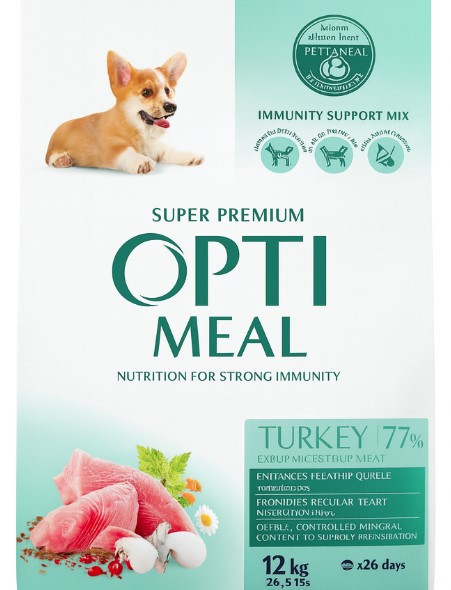 Optimeal Puppy 600г  корм для цуценят ( індички 38% )