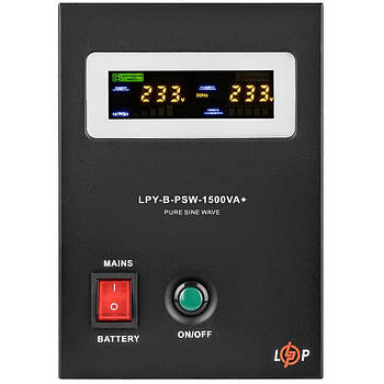 1050Вт Джерело безперебійного живлення, 24В, LPY-B-PSW-1500VA+ / Перетворювач напруг з чистою синусоїдою / ДБЖ підлоговий