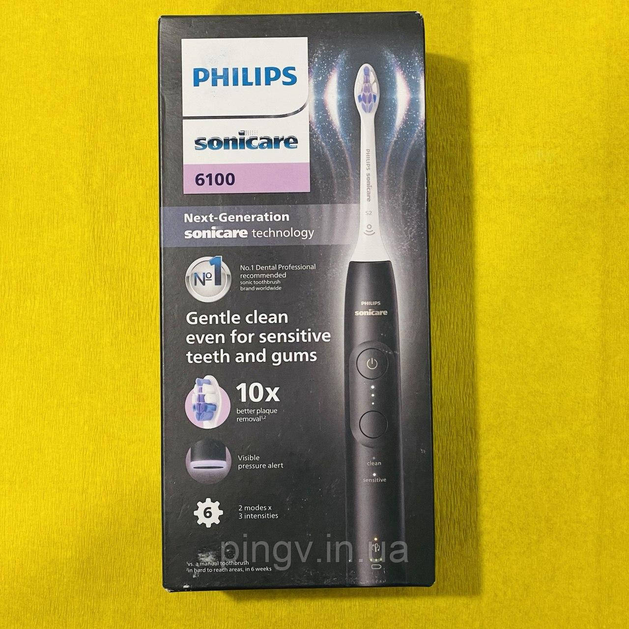 Електрична зубна щітка Philips sonicare 6100 HX7401/01, фото 1