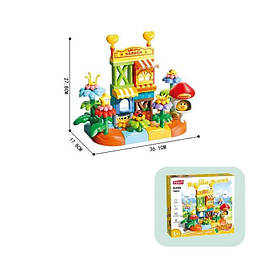 Конструктор FL 3104 (12) “Квітковий сад”, 70 елементів, розмір 36.1х17.8х27.8 см, в коробці