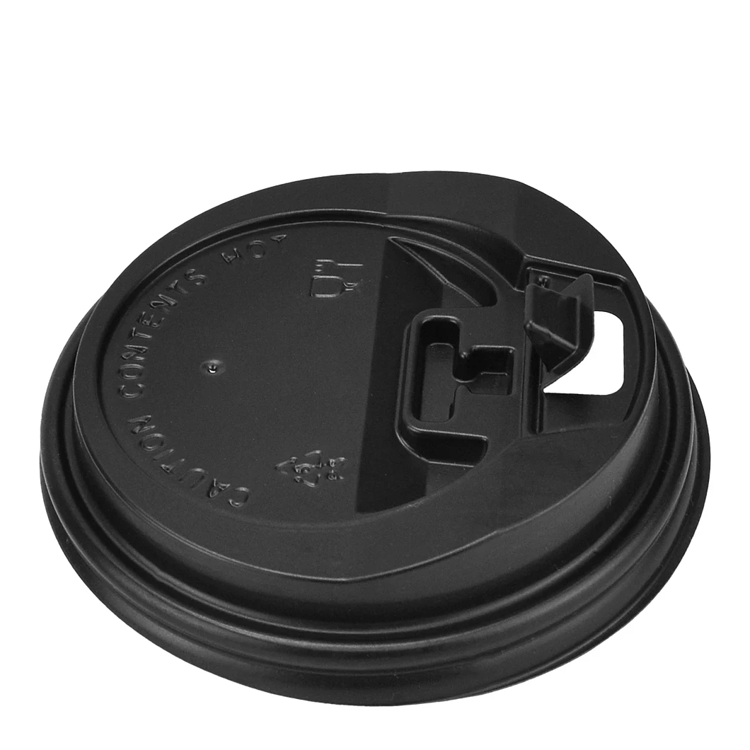 Кришка для стакану чорна "ST 90 мм"