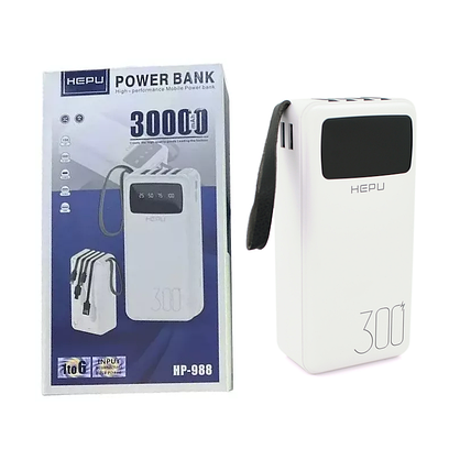 Потужний Power Bank HEPU HP-988 30000 mAh, фото 4