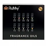 Набір ароматичних олій Ruhhy 21938 - 10 ароматів по 15 мл, розчинні у воді, в подарунковій упаковці, фото 2