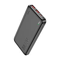 Power Bank HOCO J101 10000mAh, USB+Type-C, 22.5W, Black, 0.25kg