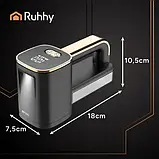 Бездротова машинка для видалення катишків Ruhhy 26642 - LED, 3 швидкості, РК-дисплей, USB Type-C, фото 2