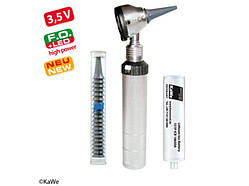 Отоскоп KaWe EUROLIGHT F.O.30 LED, 3.5V, фіброоптичний, 1 од.