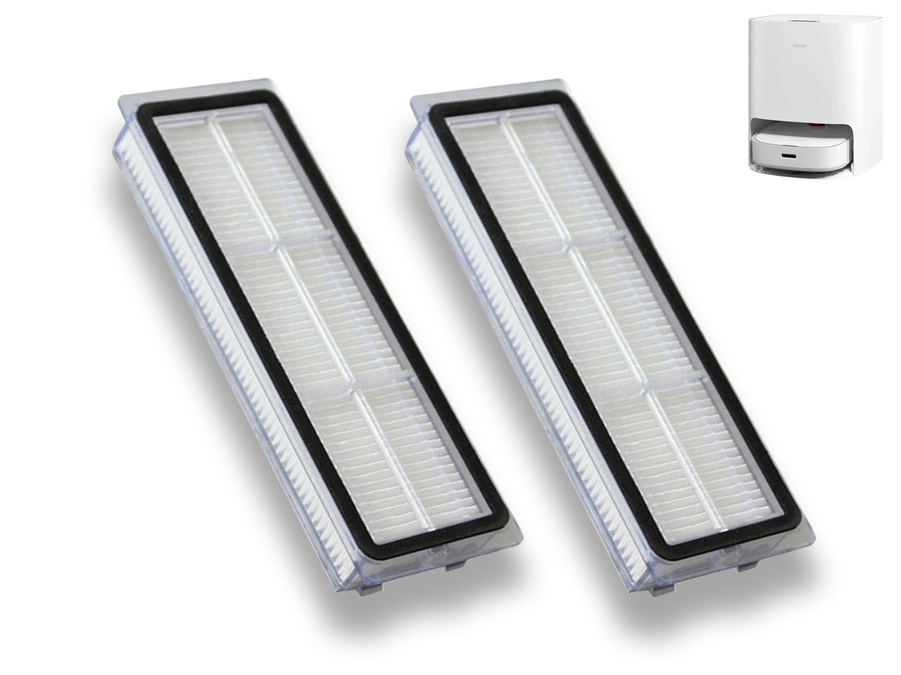 Набір HEPA-фільтрів (2 шт.) сумісних з Dreame Bot W10 та W10 Pro, фото 1