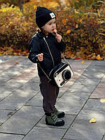 Дитячі шкіряні черевики ортопедичні на зиму – фіксуюча п’ята, корекція вальгусу 25 р, фото 9