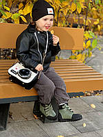 Дитячі шкіряні черевики ортопедичні на зиму – фіксуюча п’ята, корекція вальгусу 25 р, фото 8