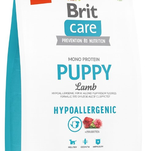 Brit Care Dog Hypoallergenic Puppy для щенков 500г (ягненок 46%)
