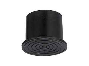 Заглушка для туруби D-25 зовнішня Чорна