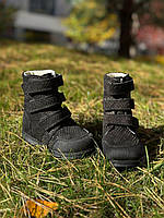 Дитячі утеплені підліткові ортопедичні демісезонні черевики на липучках 35 р, фото 8