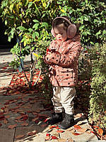 Дитячі утеплені підліткові ортопедичні демісезонні черевики на липучках 35 р, фото 4