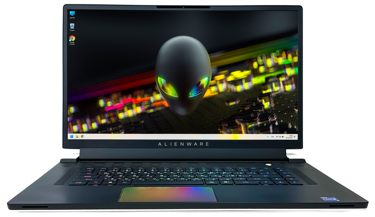 Ноутбук Alienware X17 R1: Core i9-11980HK / RAM 64 ГБ / GeForce RTX 3080, 16 ГБ / SSD 1 ТБ / 17.3" WVA, фото 1